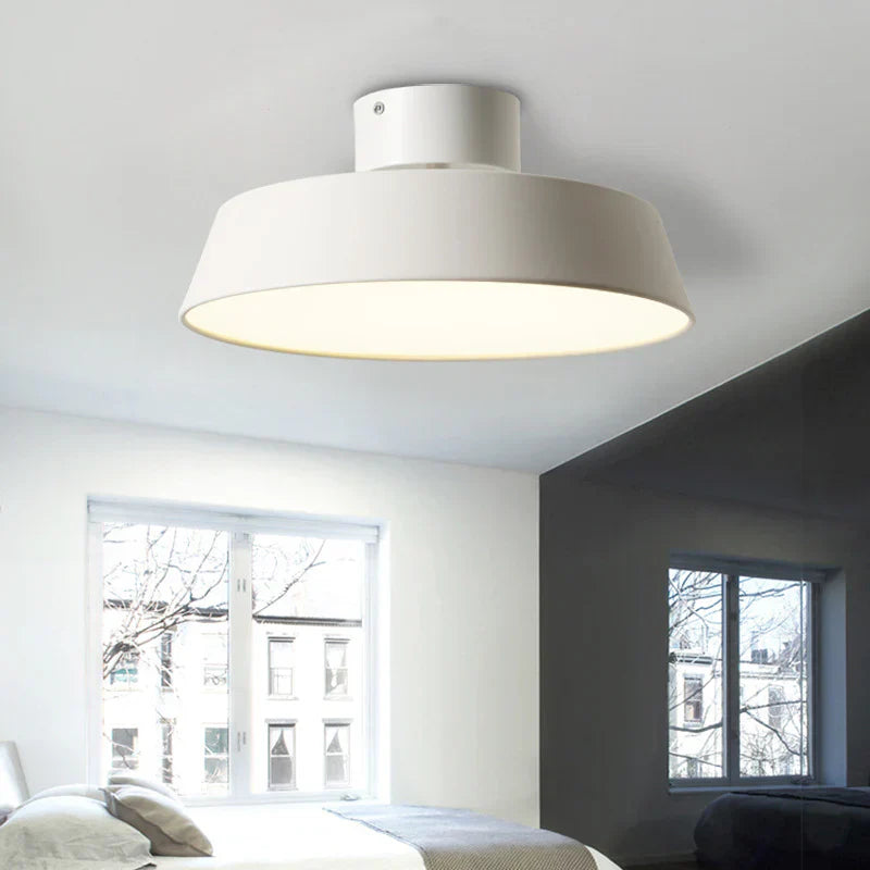 Nordycka | Prosta okrągła lampa sufitowa LED