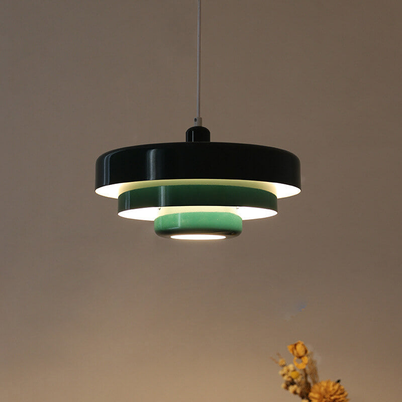 Aurivio | Metalowa lampa wisząca w stylu retro