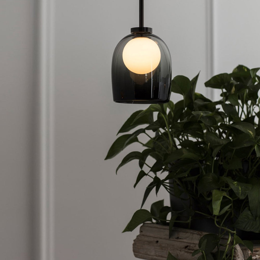 Orvya | Lampa wisząca w szklanym cylindrze