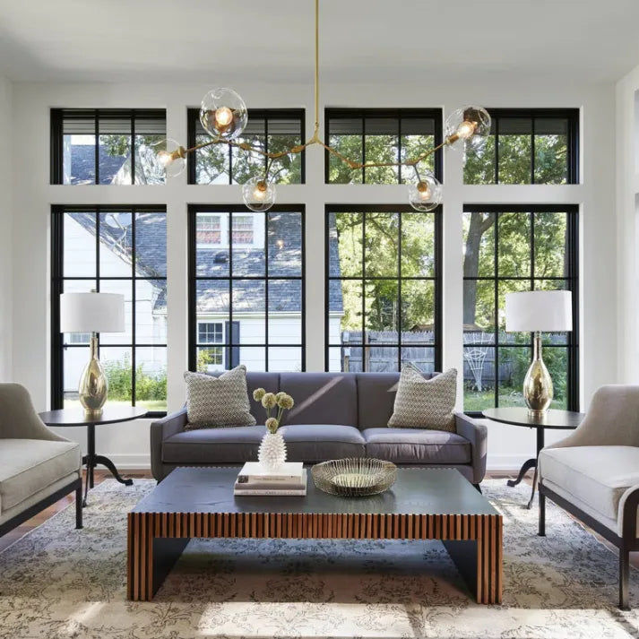 Lumivista | Nowoczesna szklana lampa wisząca LED