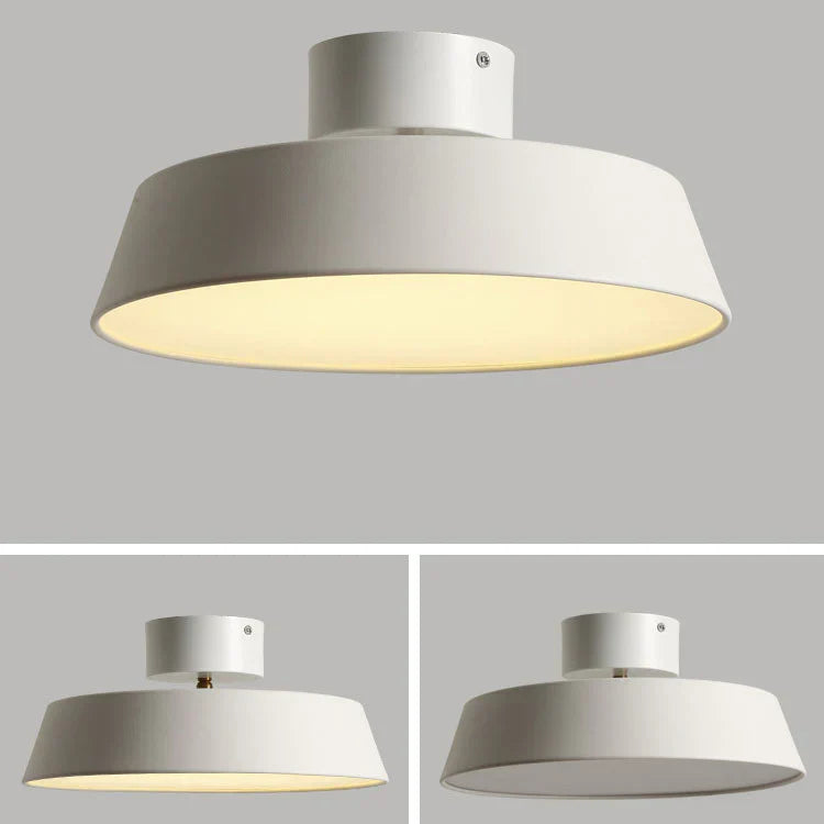 Nordycka | Prosta okrągła lampa sufitowa LED