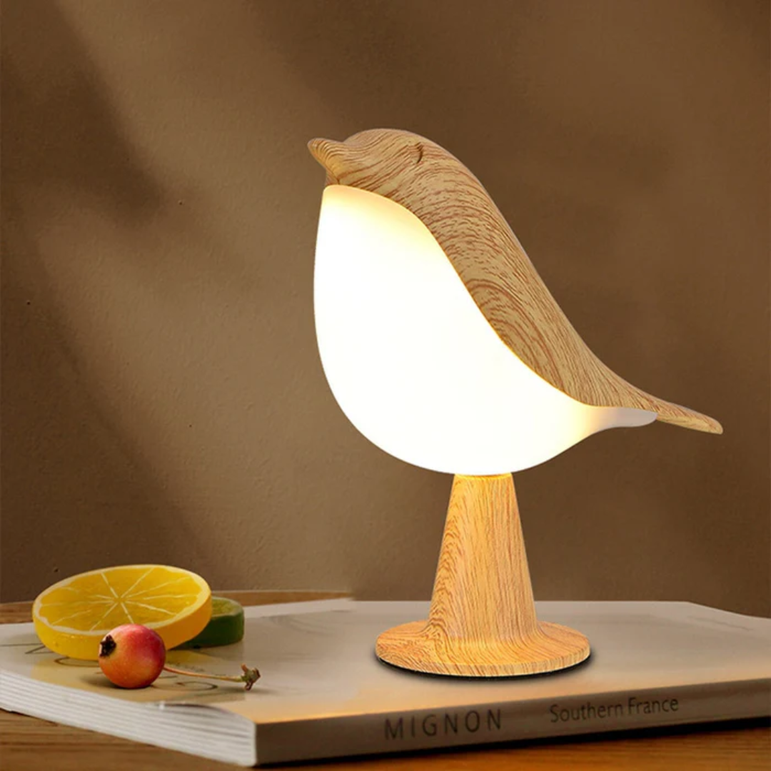 LumoVogel | zabawna lampa stołowa
