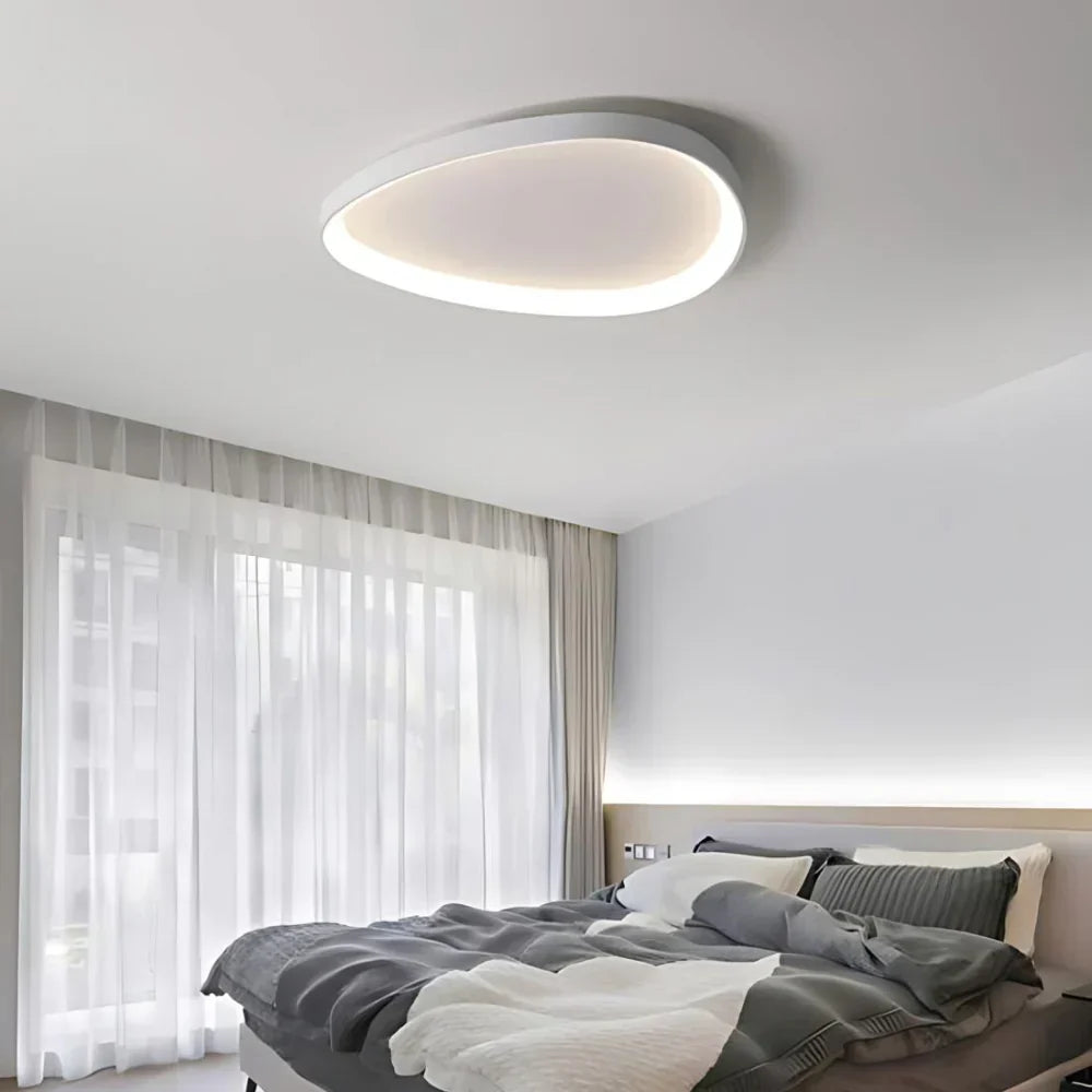 Halo | Półokrągła lampa sufitowa LED
