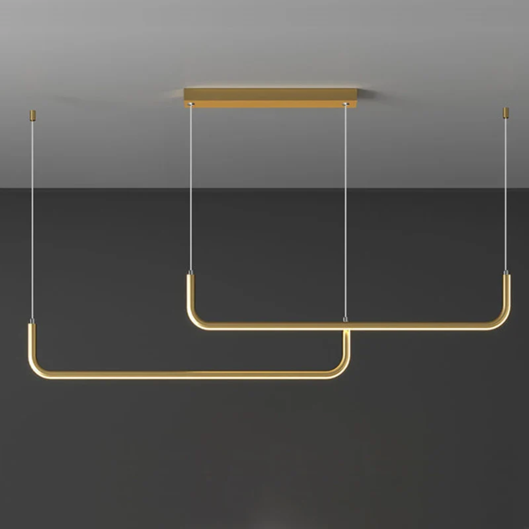 Lunaris | Liniowa lampa wisząca LED Modern