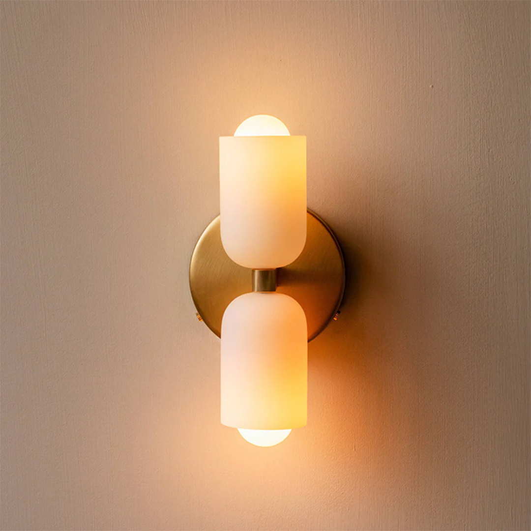 Naori | Podwójna lampa ścienna