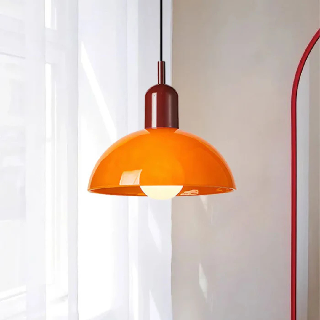 Orivio | Kolorowa półkula – lampa wisząca