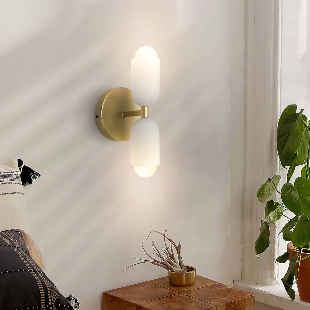 Naori | Podwójna lampa ścienna