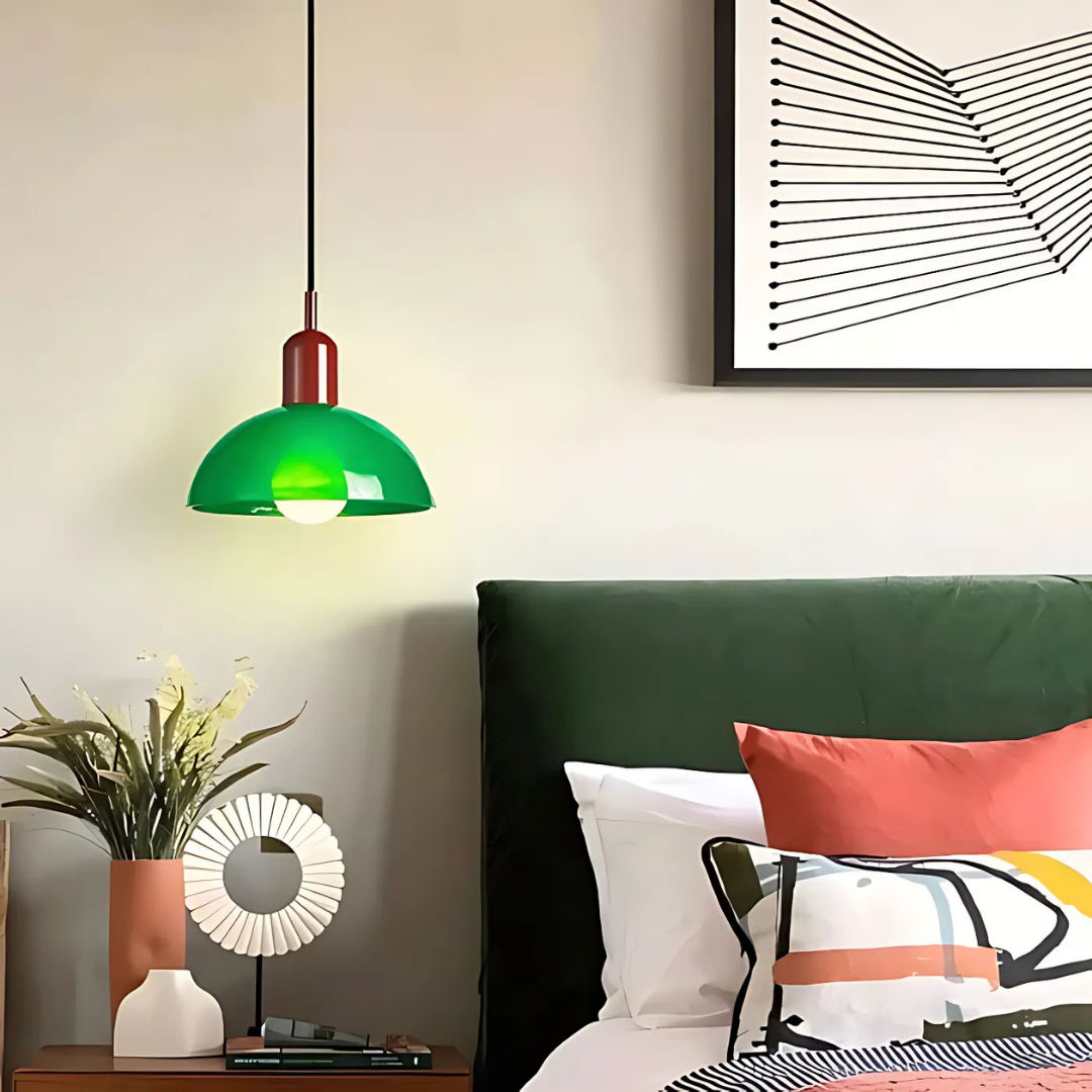 Orivio | Kolorowa półkula – lampa wisząca