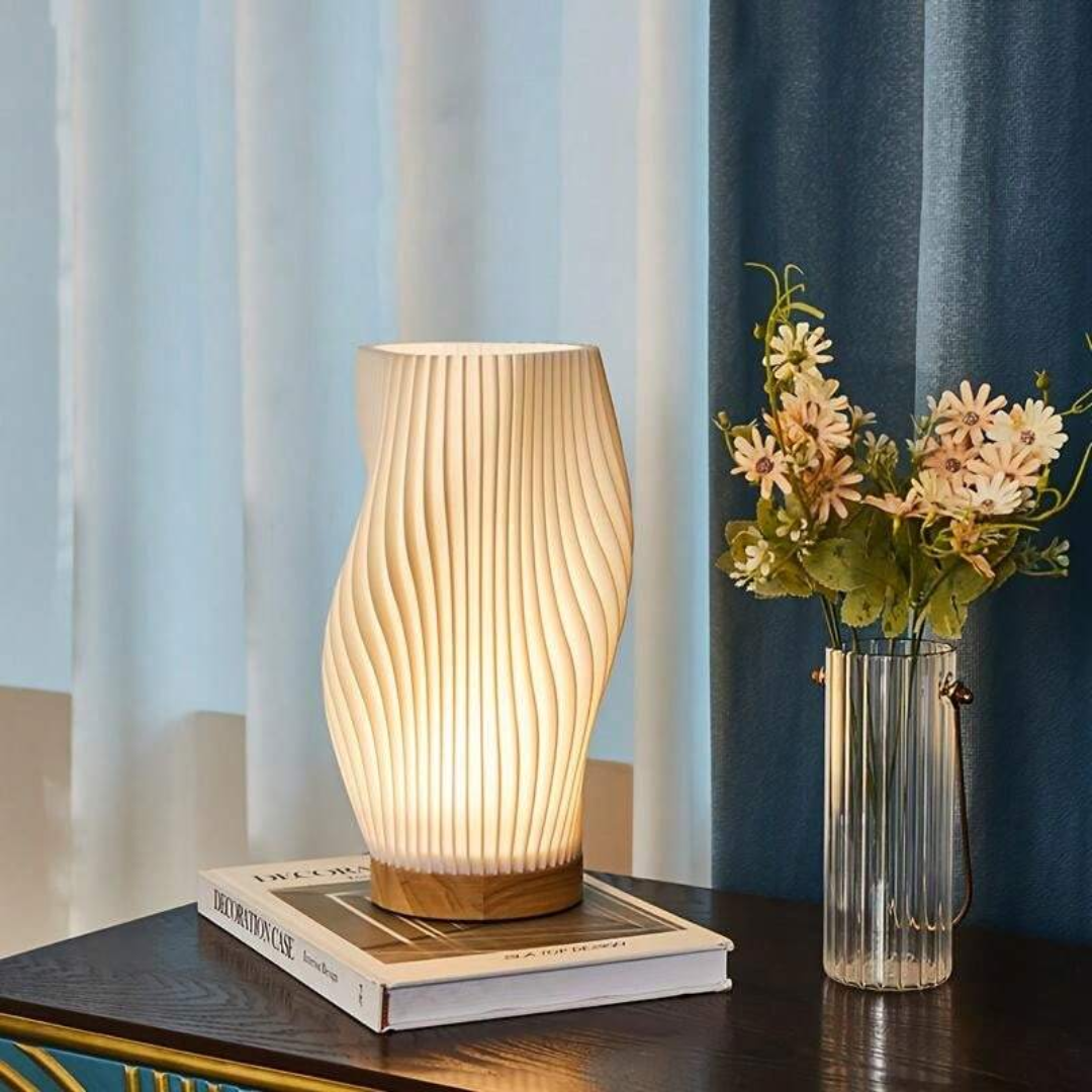 Lyra | Lampa stołowa LED o kształcie fali