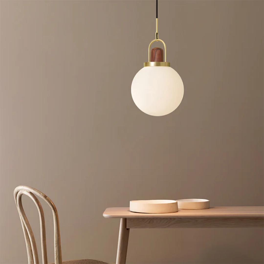 Lumora | Lampa wisząca w kształcie szklanej kuli
