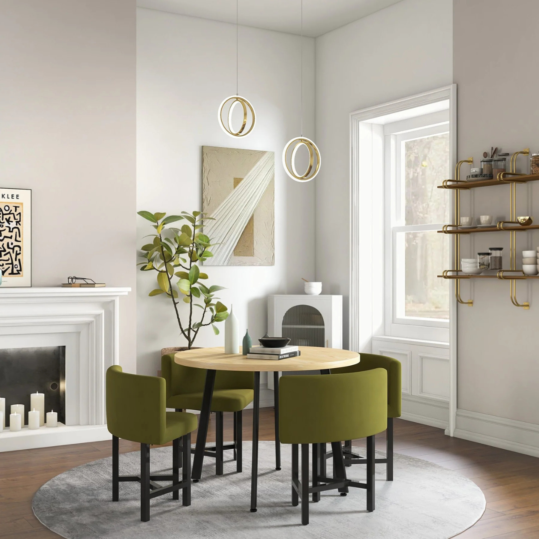 Lampa wisząca LED | Stylowe oświetlenie stołu w jadalni