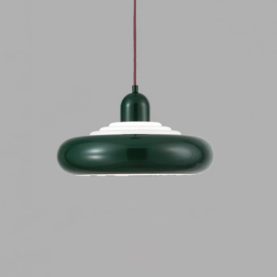 Designerska lampa wisząca LED | Oświetlenie salonu