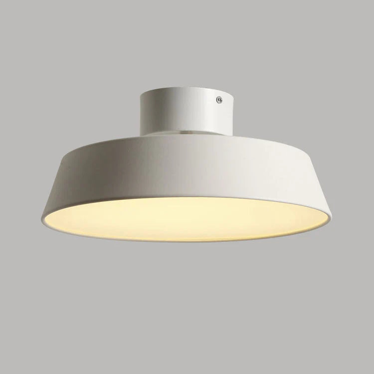 Nordycka | Prosta okrągła lampa sufitowa LED