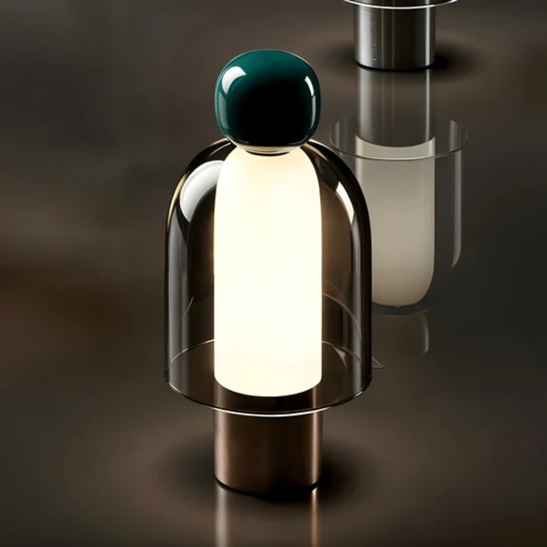 Akumulatorowa lampa stołowa | Bezprzewodowe oświetlenie wewnętrzne LED