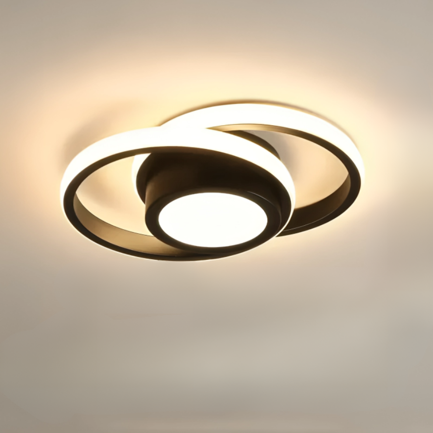 Geomodern | Lampa sufitowa LED o geometrycznym kształcie