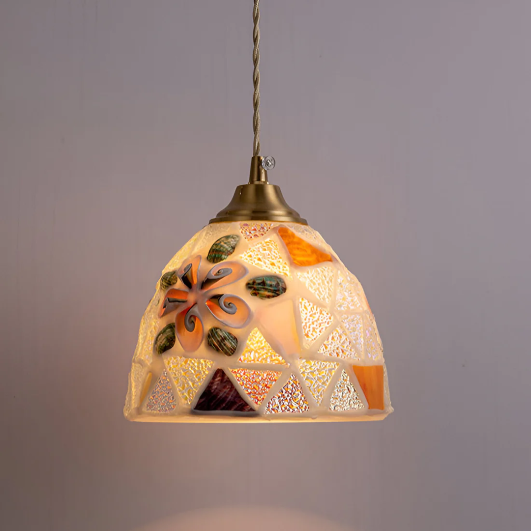 Vetrina | Artystyczna mozaikowa lampa wisząca