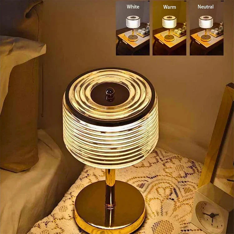 Cirvella | Lampka nocna LED ze szklanym kloszem