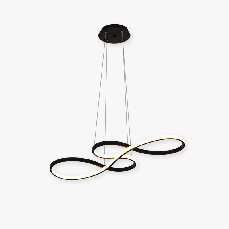Infinora | LED Pendelleuchte im Wellen-Design