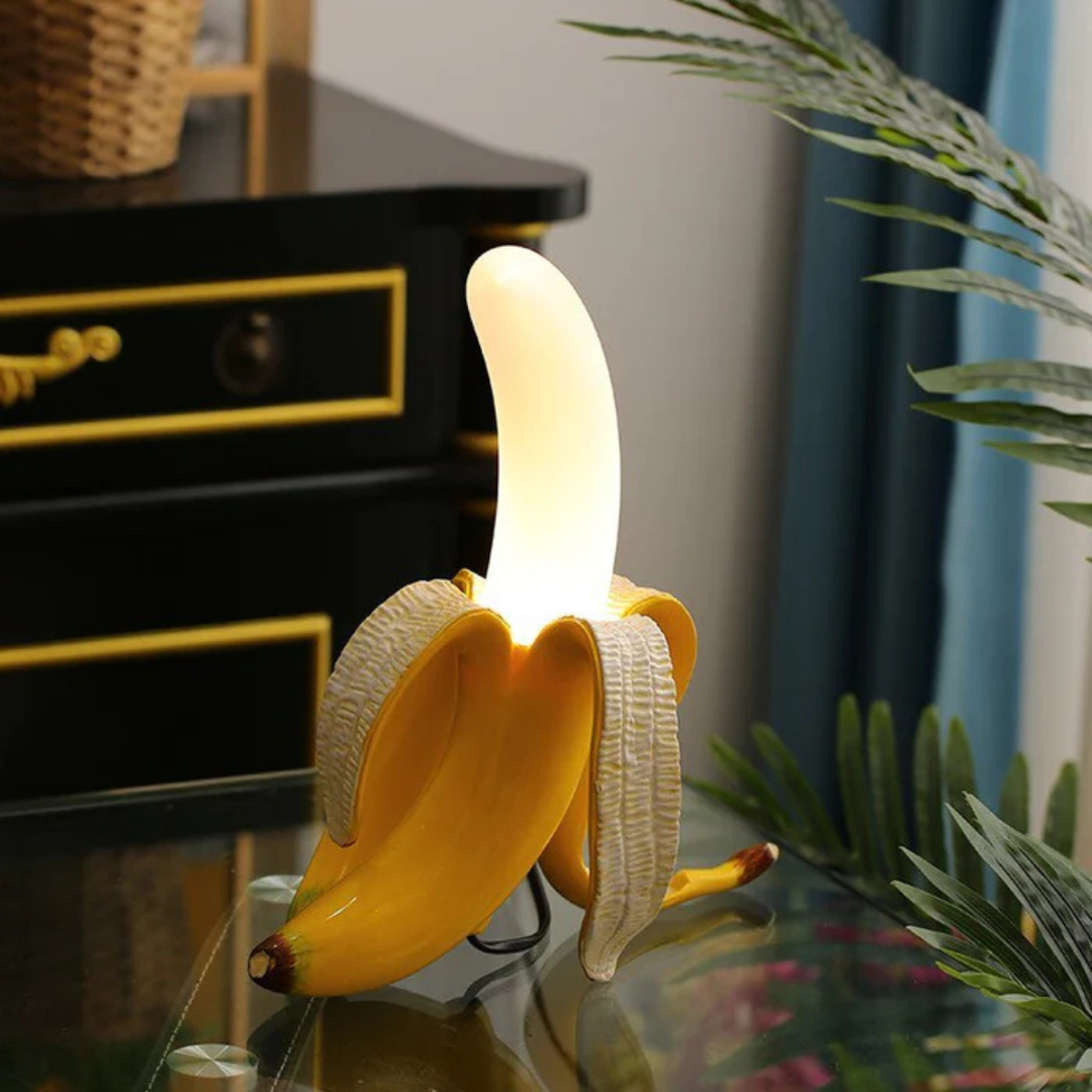 Lampa stołowa LED | Złoty Banan do domu