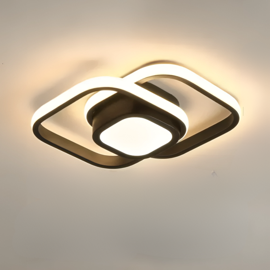 Geomodern | Lampa sufitowa LED o geometrycznym kształcie
