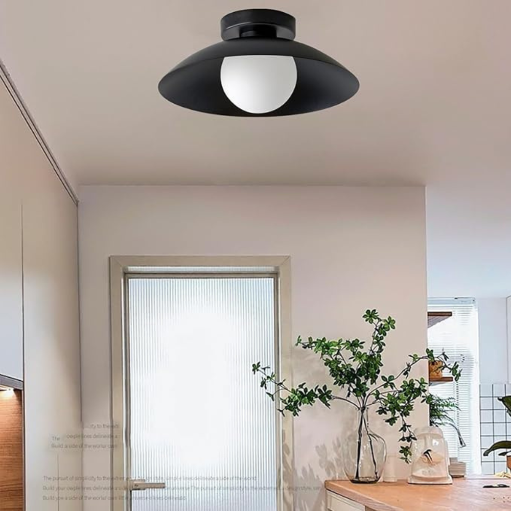 Luno | Nowoczesna lampa sufitowa LED ze szkła