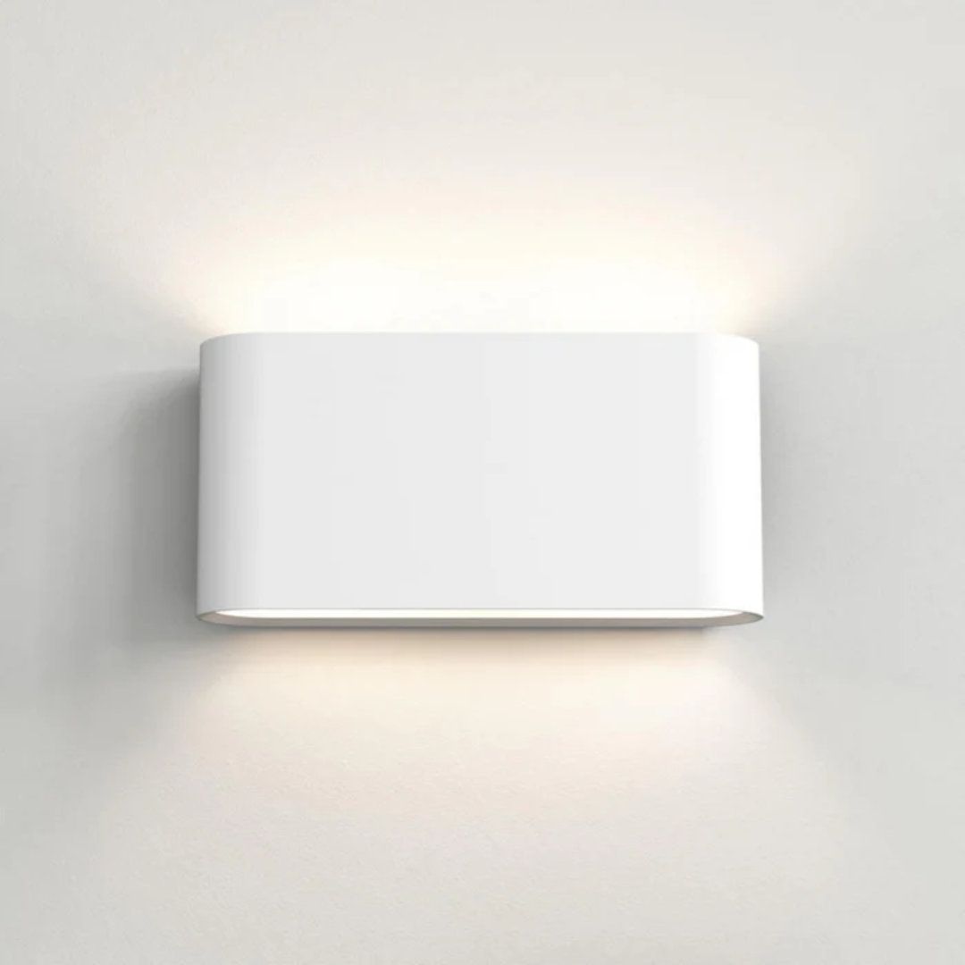 Livina | Nowoczesna lampa ścienna LED, kształt prostokątny