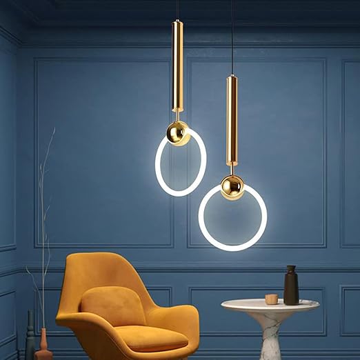 Oryna | Lampa wisząca w kształcie pierścienia LED