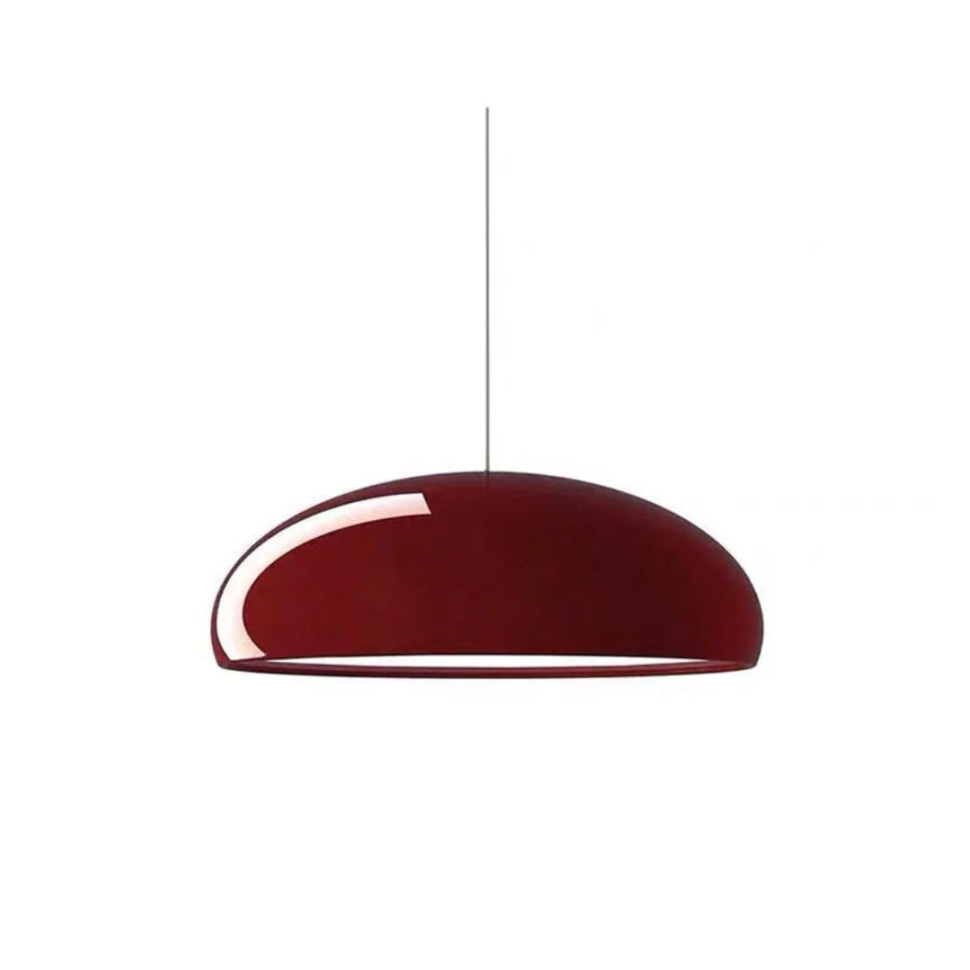 Domena | Lampa wisząca w stylu retro w kształcie półkuli