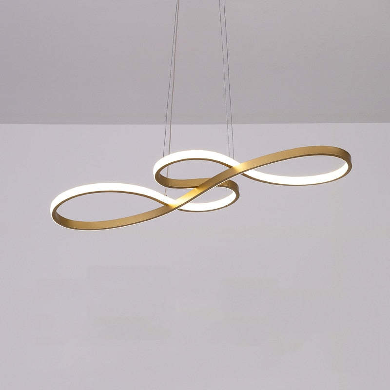 Infinora | LED Pendelleuchte im Wellen-Design
