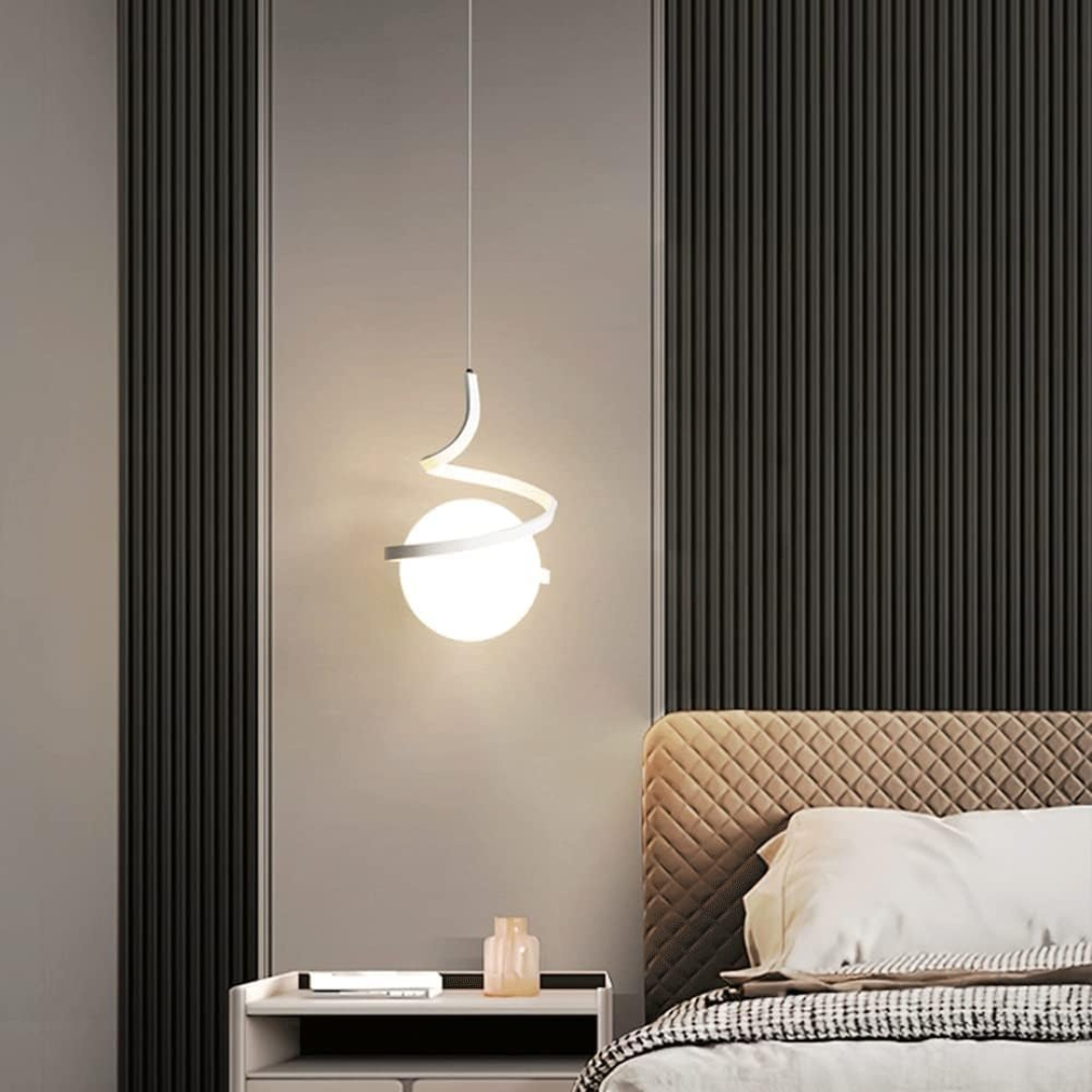 Lampa | Wisząca LED w stylu skandynawskim