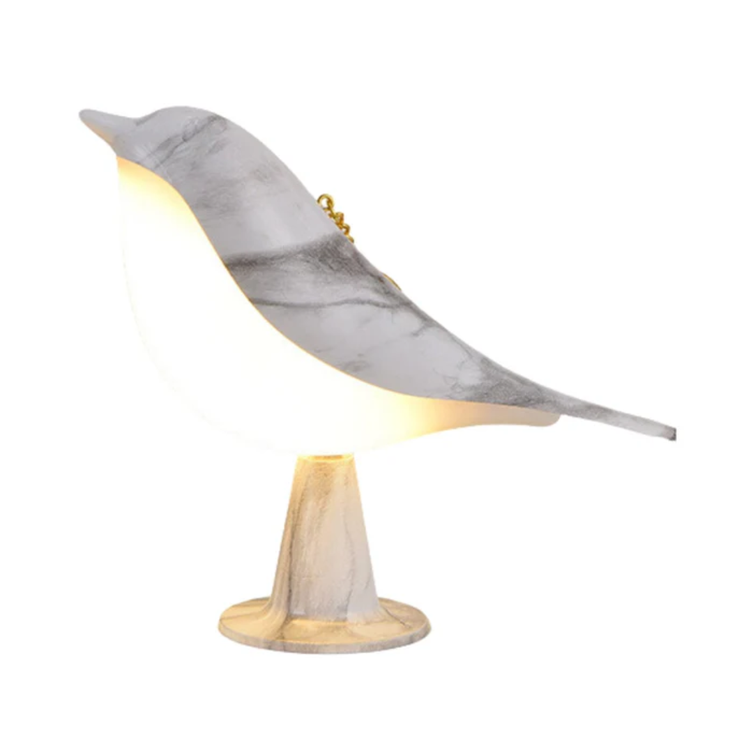 LumoVogel | zabawna lampa stołowa