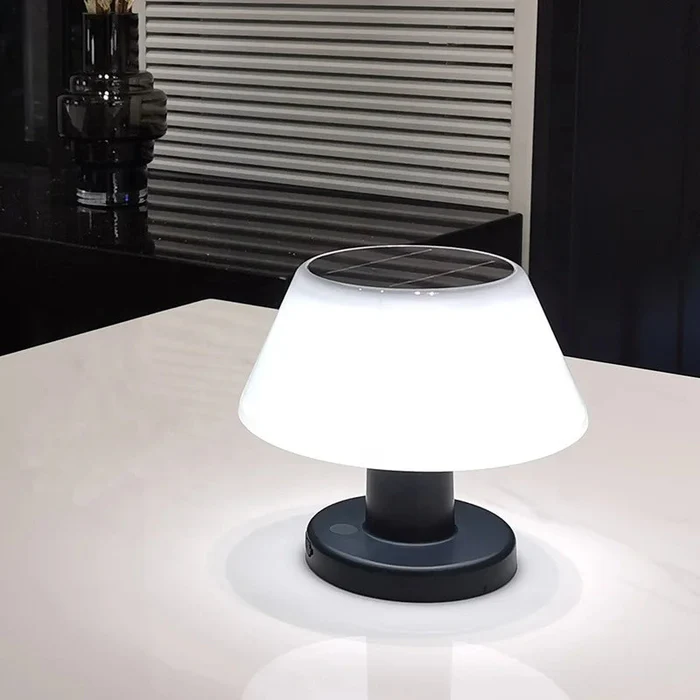 Sorelia | Lampa stołowa LED z kloszem