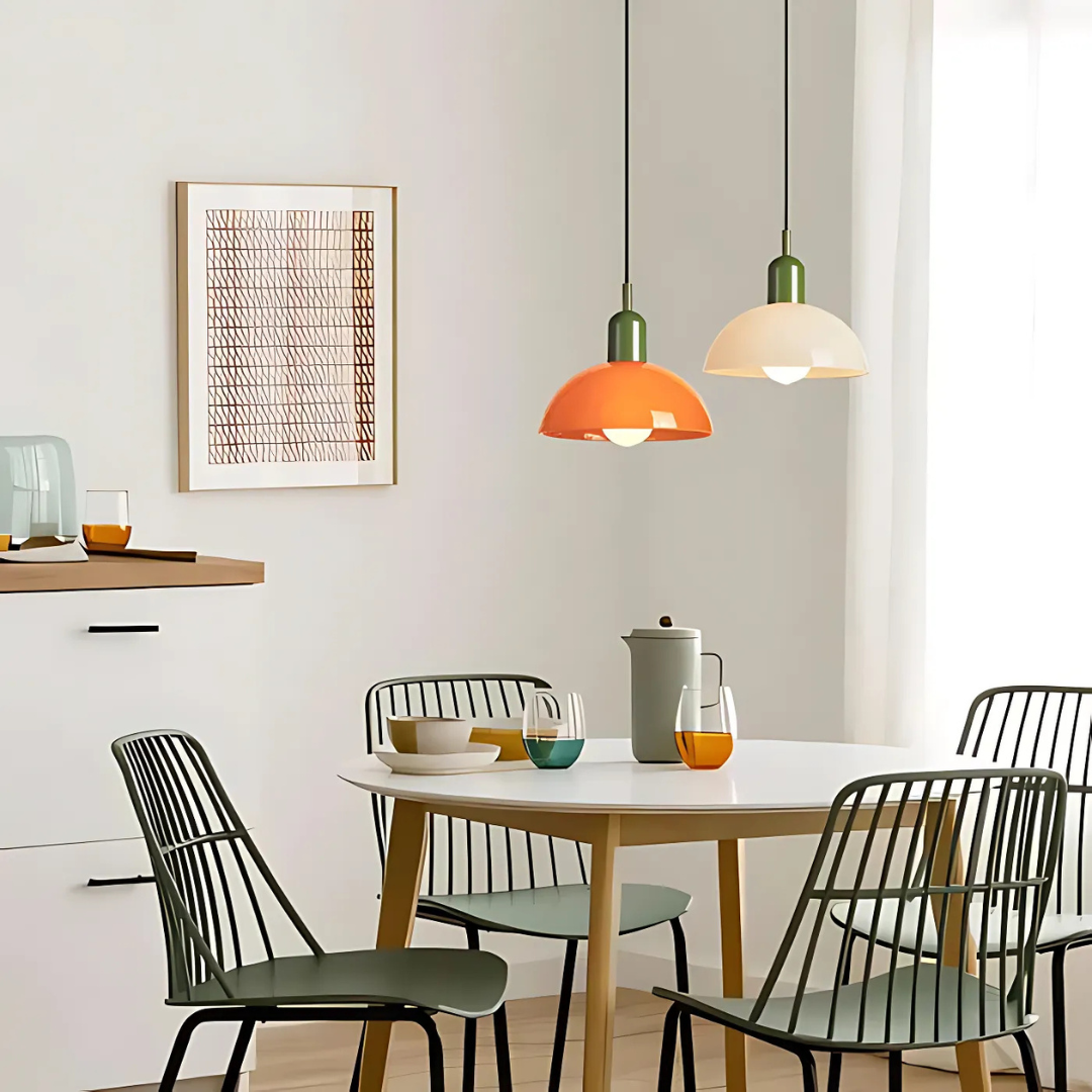 Orivio | Kolorowa półkula – lampa wisząca