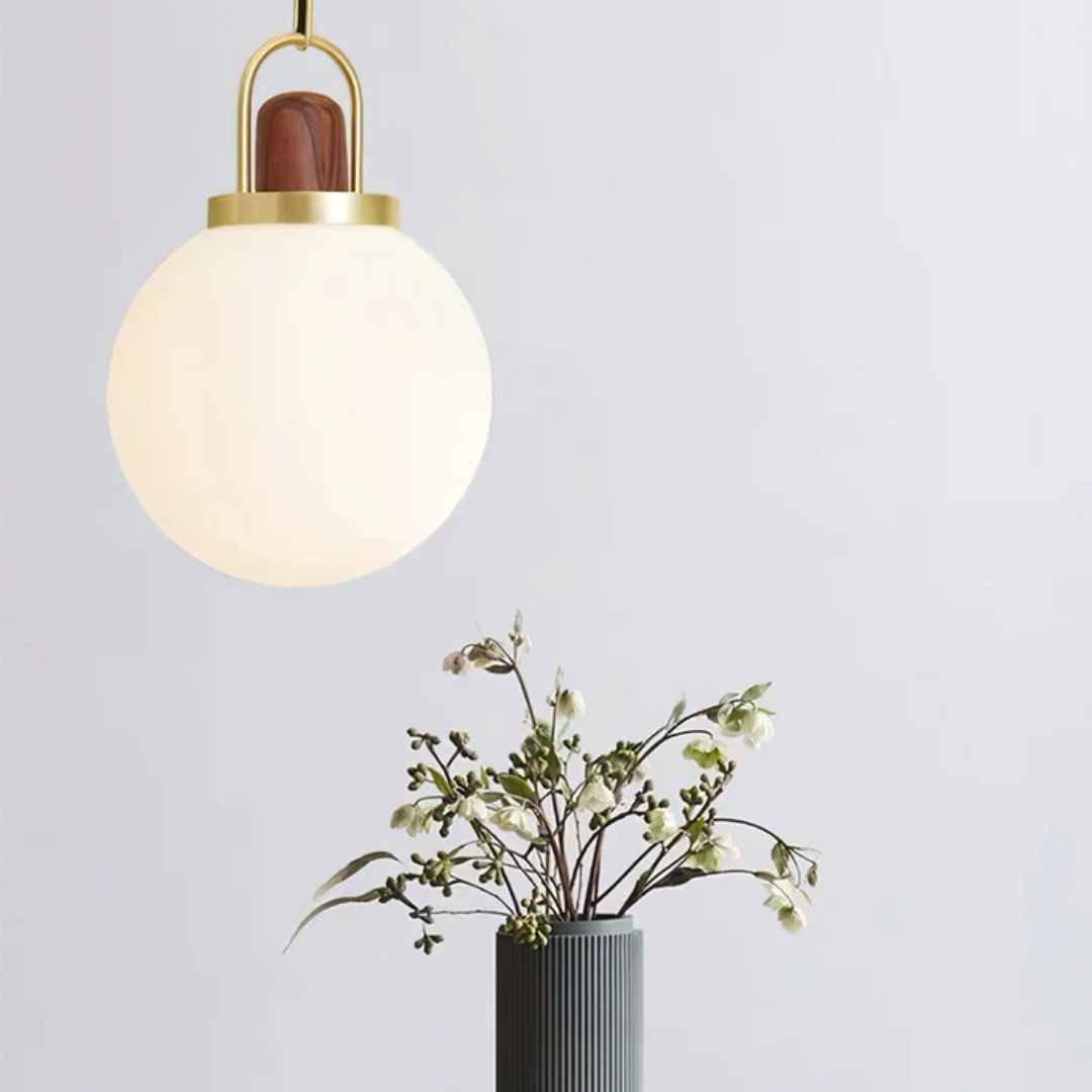 Lumora | Lampa wisząca w kształcie szklanej kuli