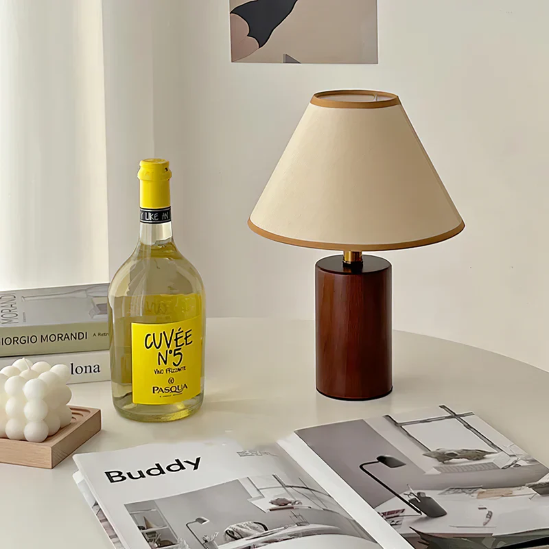Mina | Lampa stołowa retro w stylu koreańskim