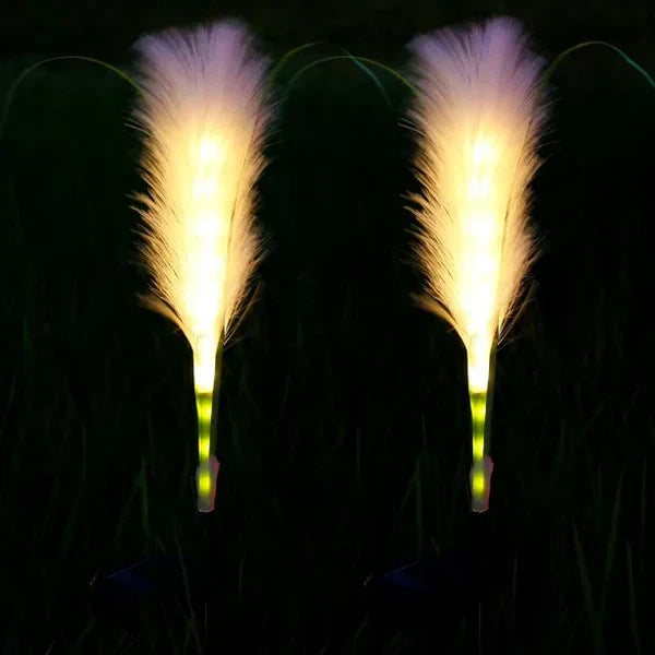 Rattanowa Solarna Lampa | Dekoracyjne Oświetlenie Ogrodowe