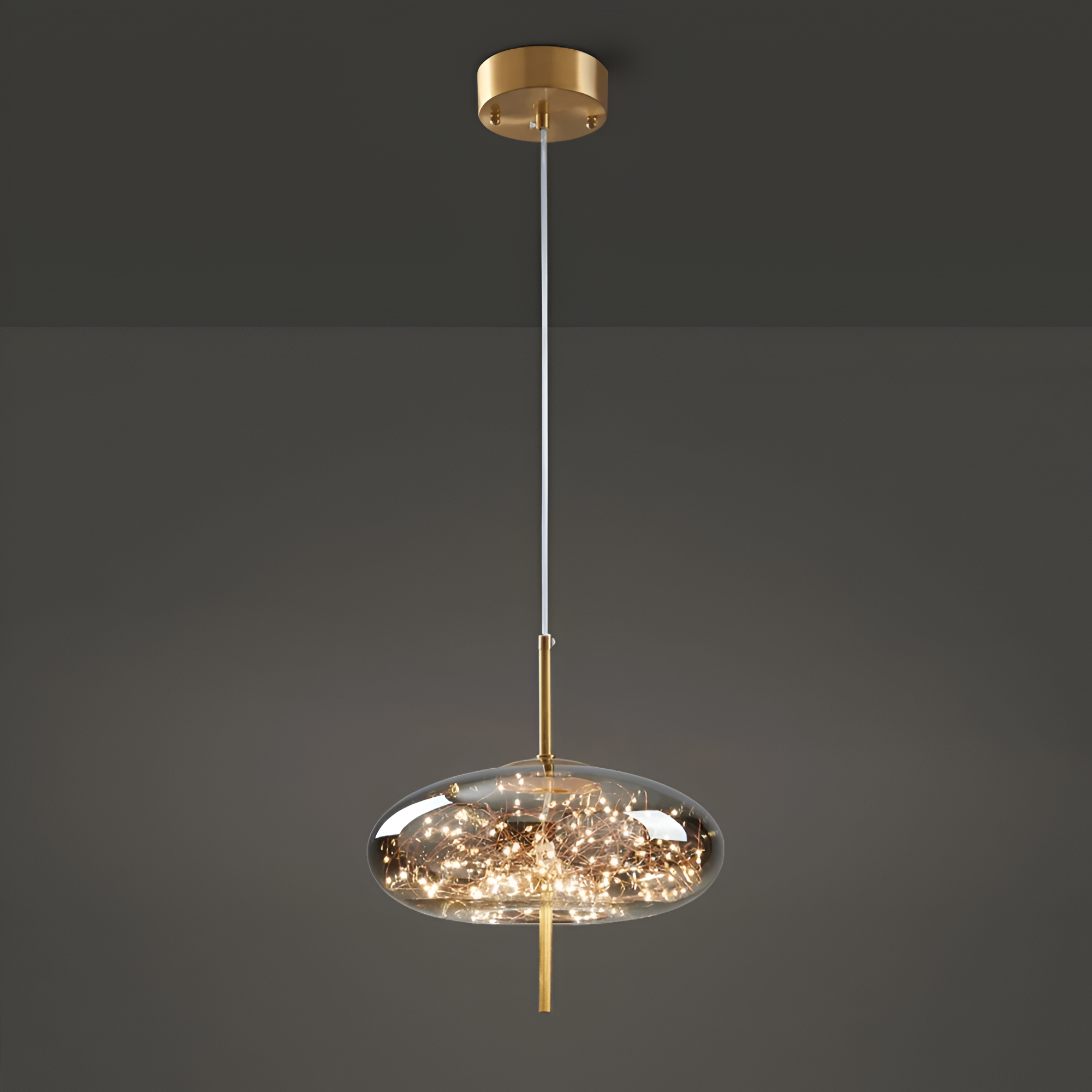 Aurora | Szklana lampa wisząca LED Nordic