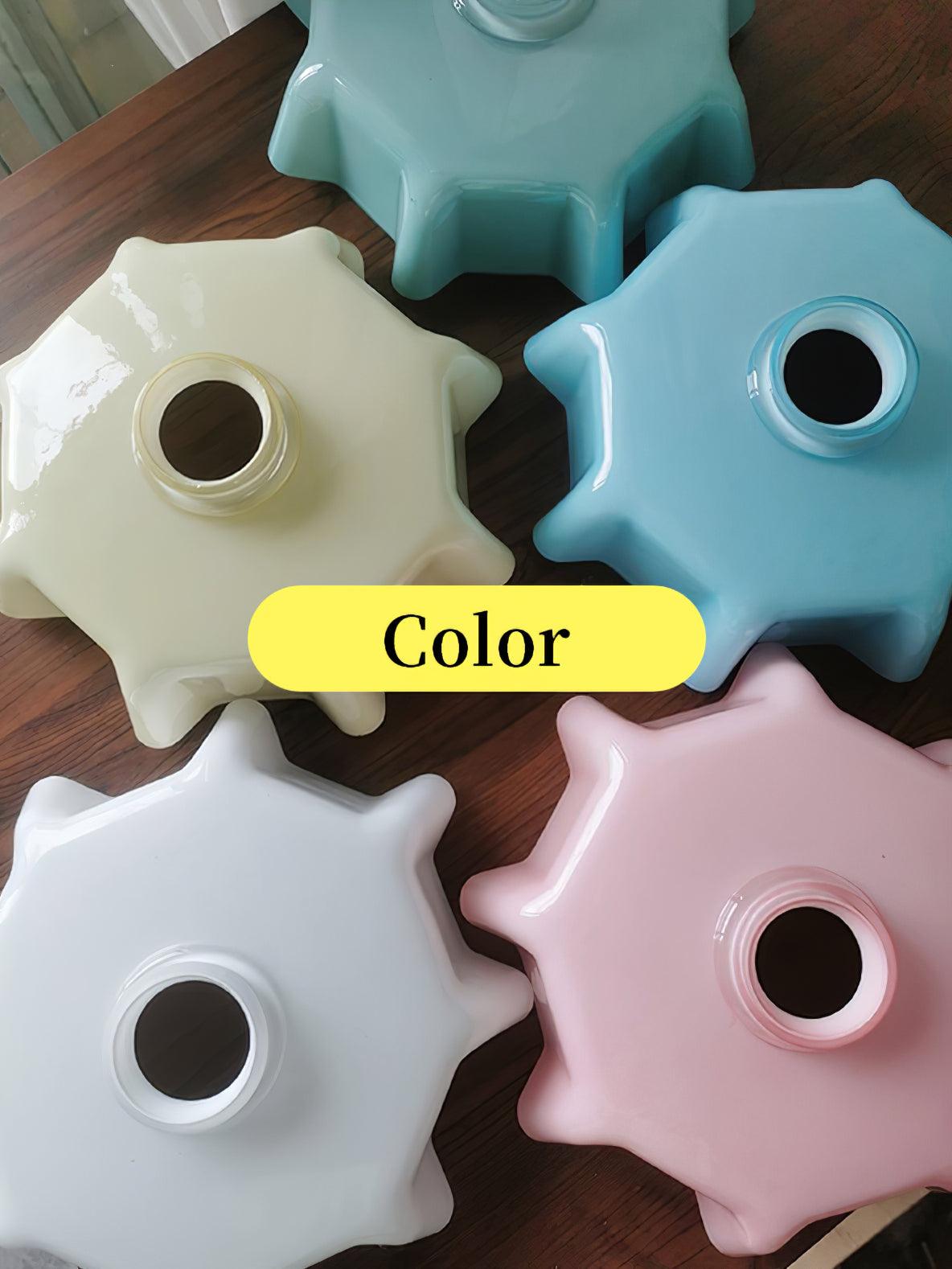 Valdina | Klosz do lampy wiszącej z falistym brzegiem