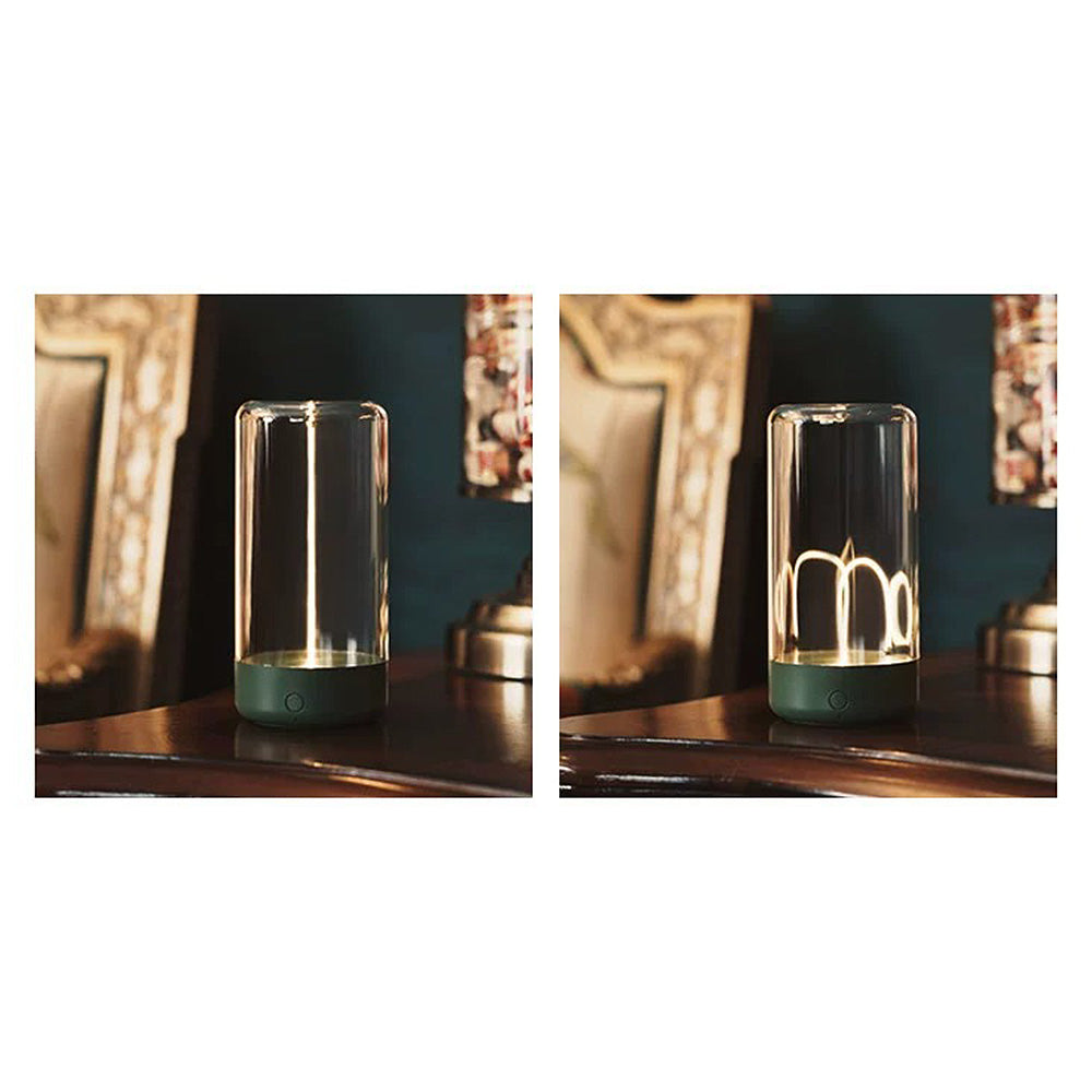 Lurevia | Lampa stołowa LED o kształcie cylindra