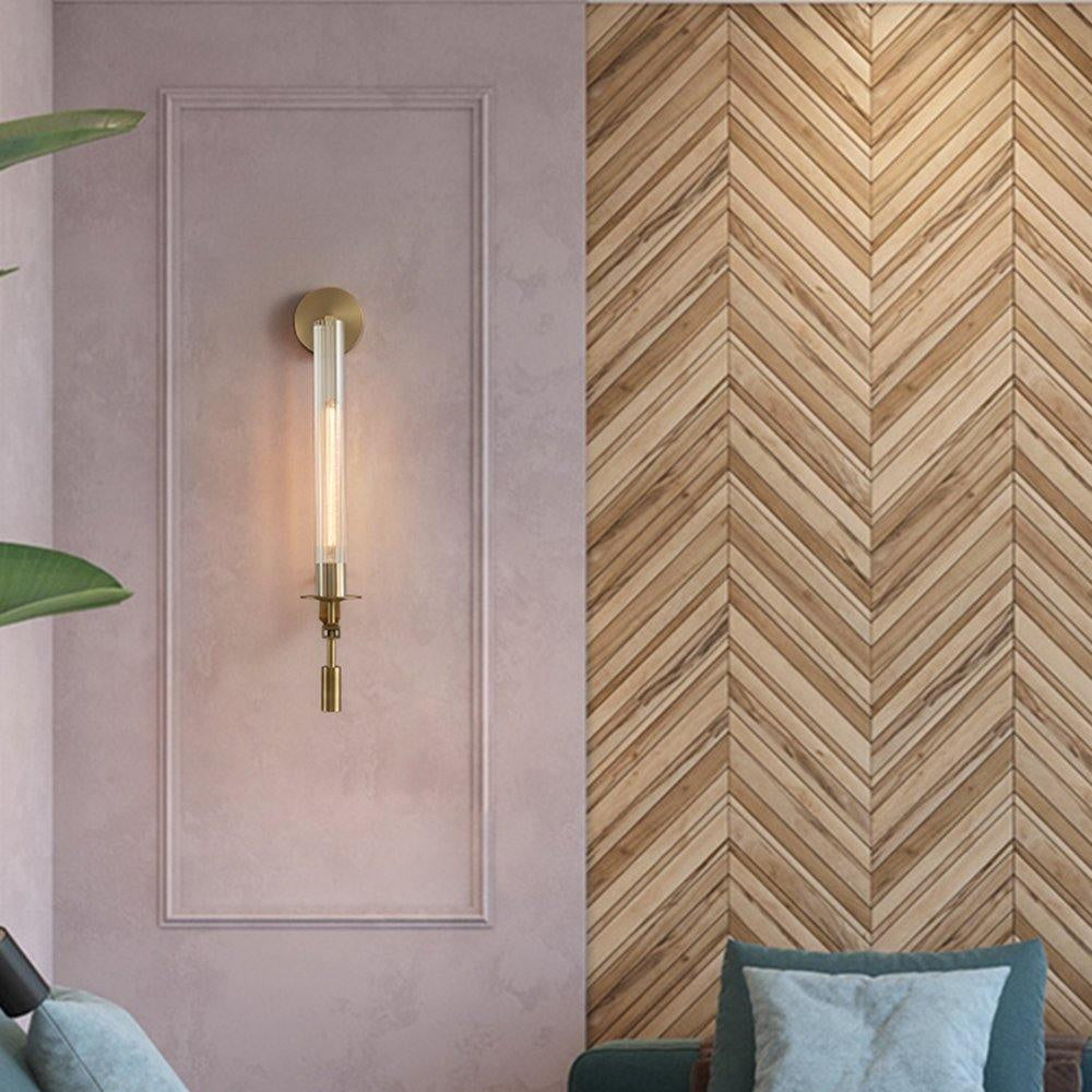 Vionna - Retro Glazen Wandlamp