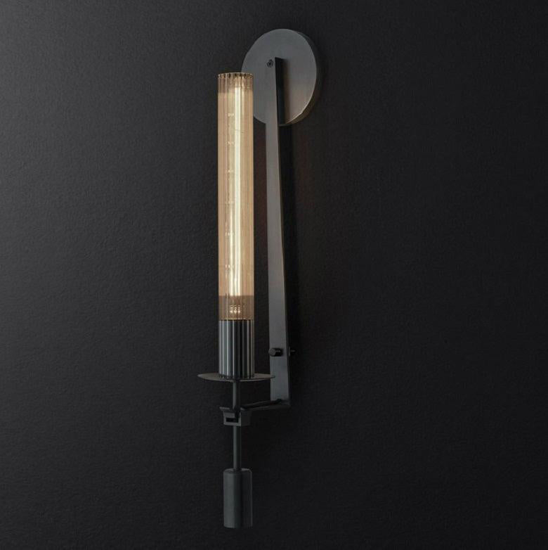 Vionna - Retro Glazen Wandlamp