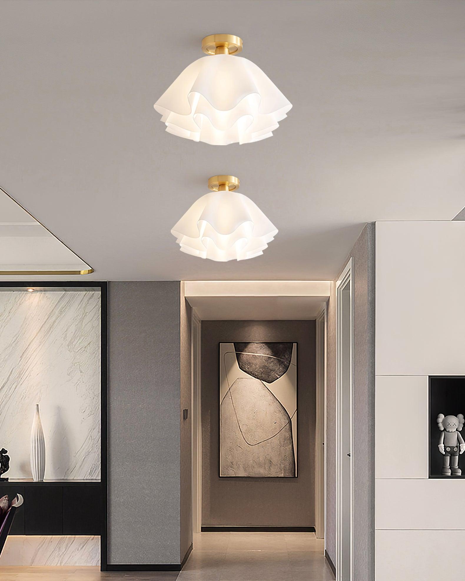 Gailon | Fałdowana Lampa Sufitowa