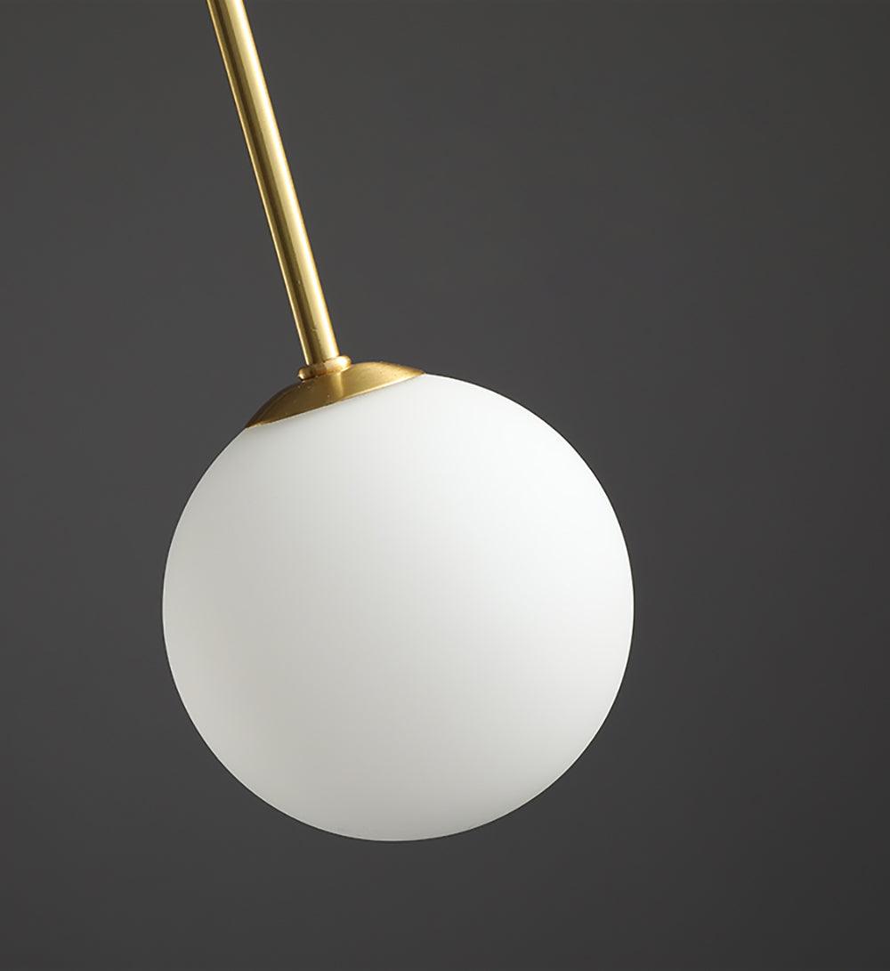 Arlina – designerska lampa sufitowa z szklanymi kulkami