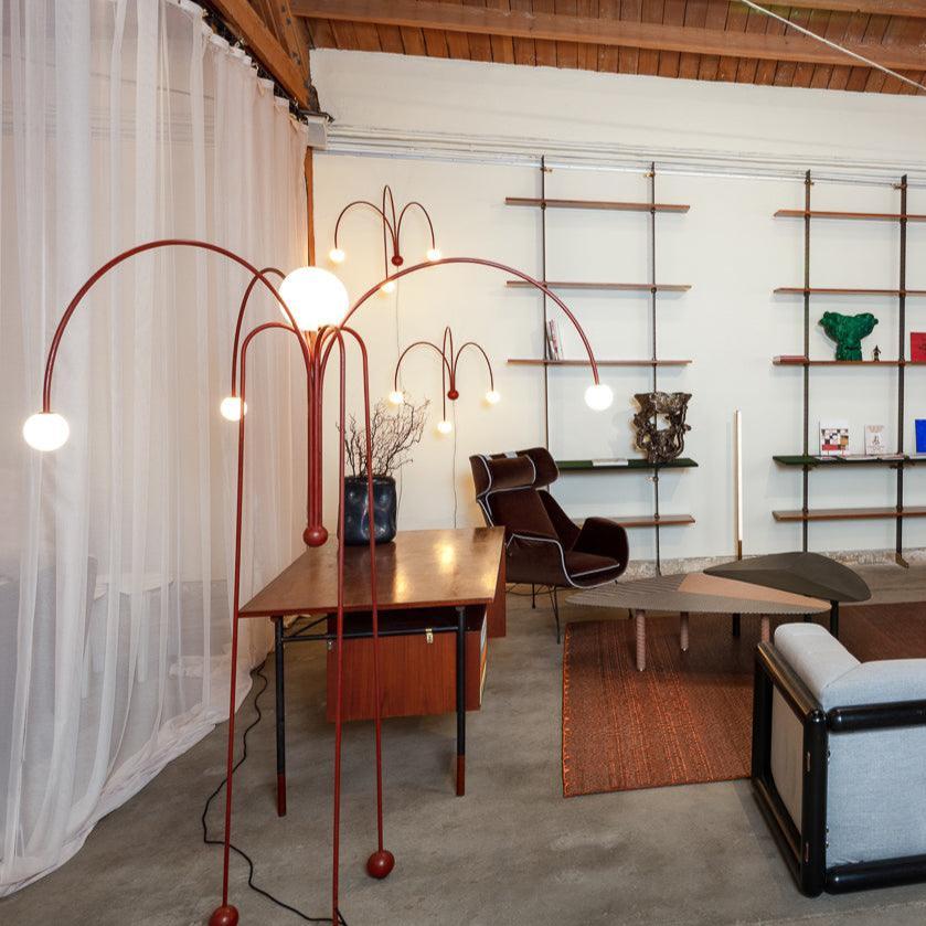 Arlina – designerska lampa sufitowa z szklanymi kulkami