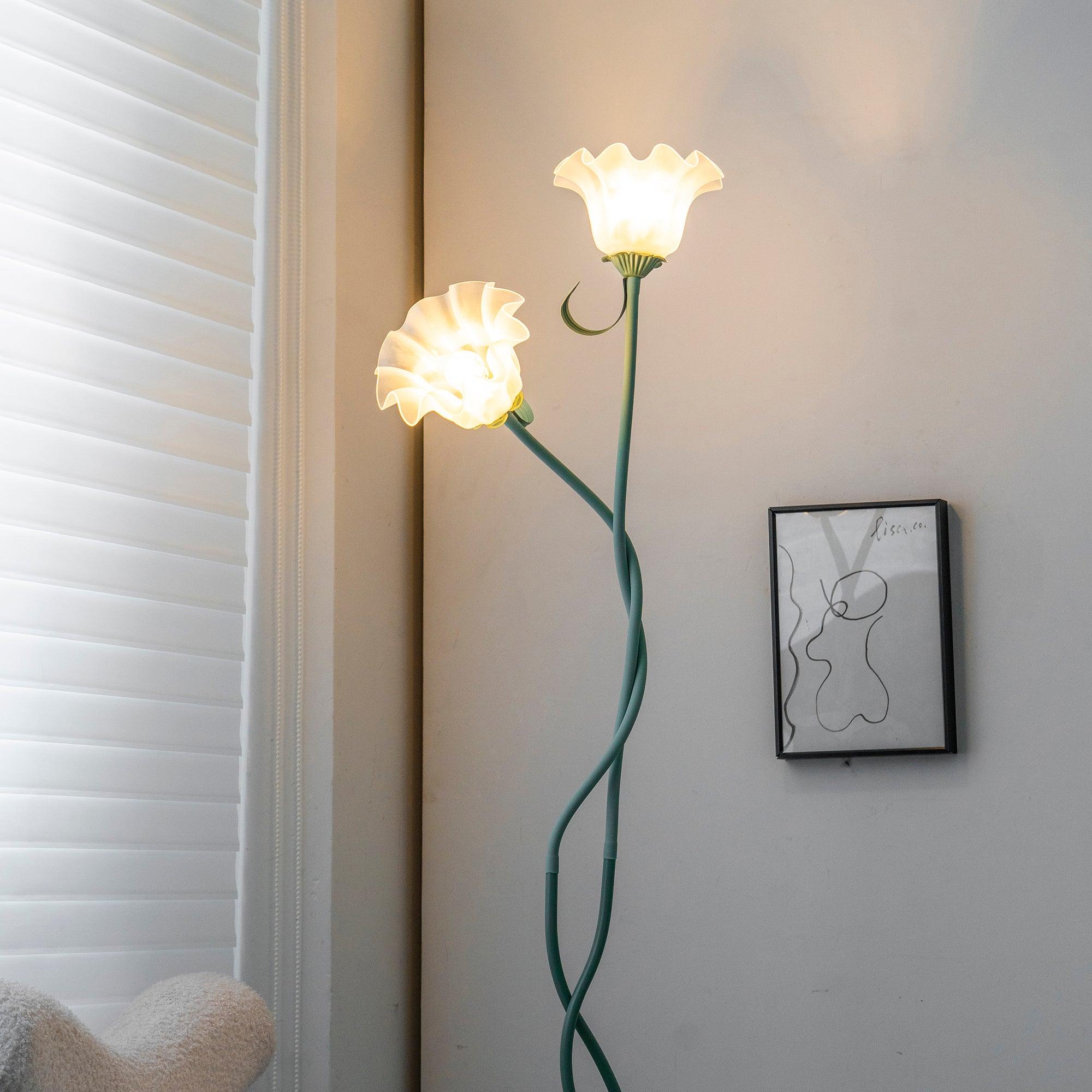 Bloomora | Kwitnąca designerska lampa podłogowa