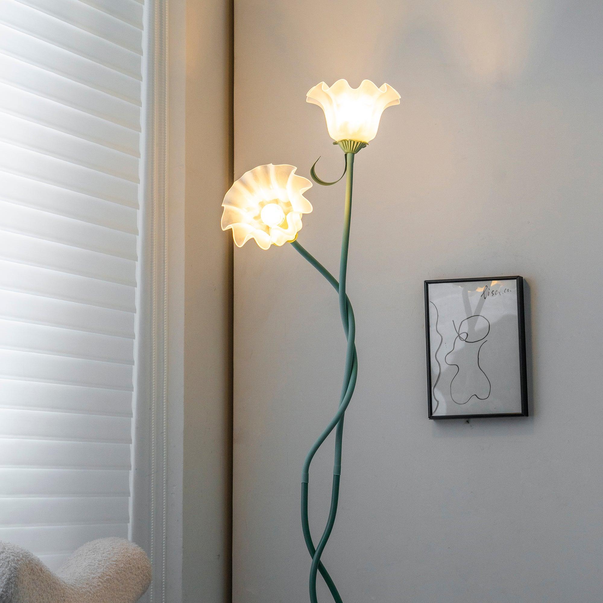 Bloomora | Kwitnąca designerska lampa podłogowa