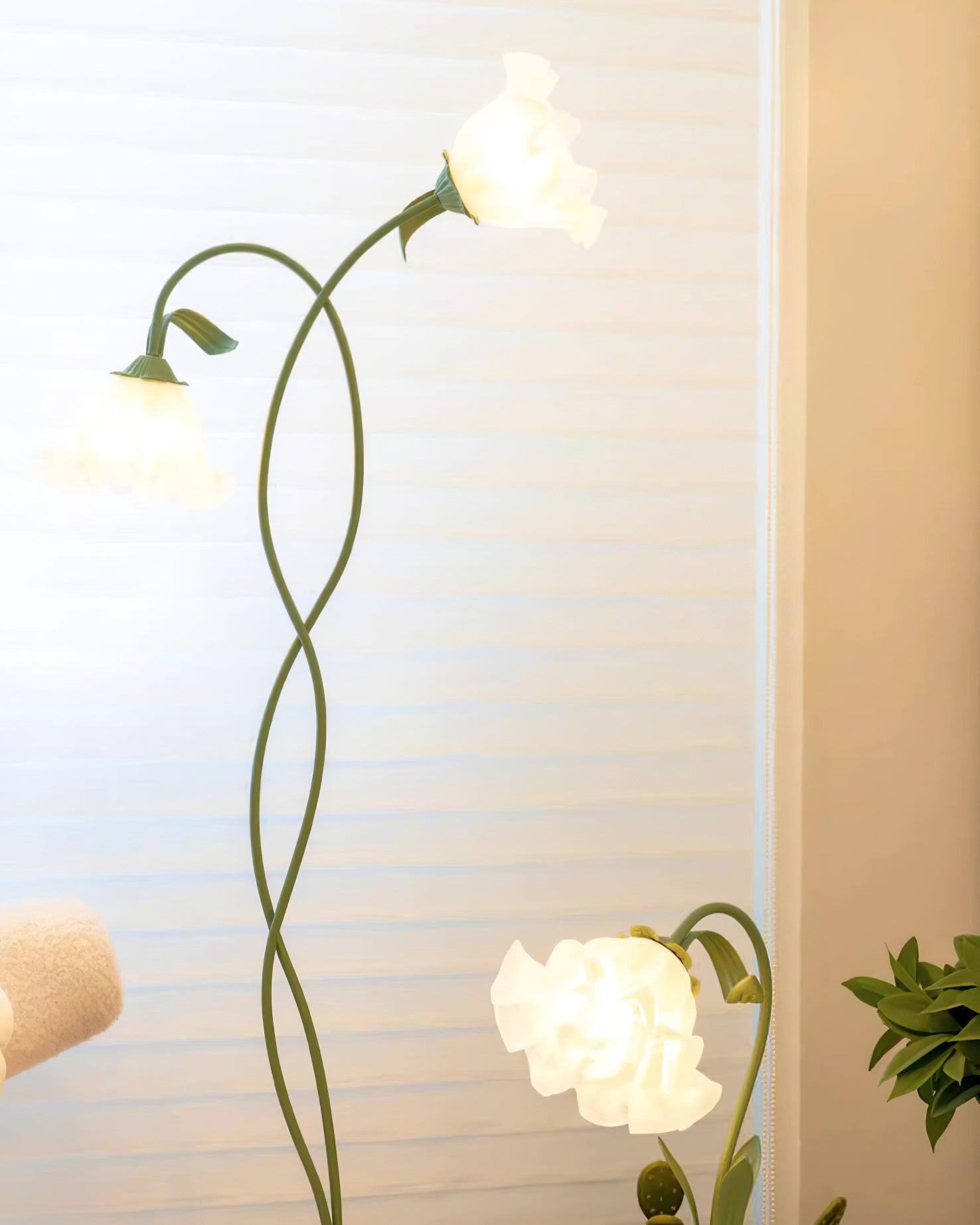 Bloomora | Kwitnąca designerska lampa podłogowa