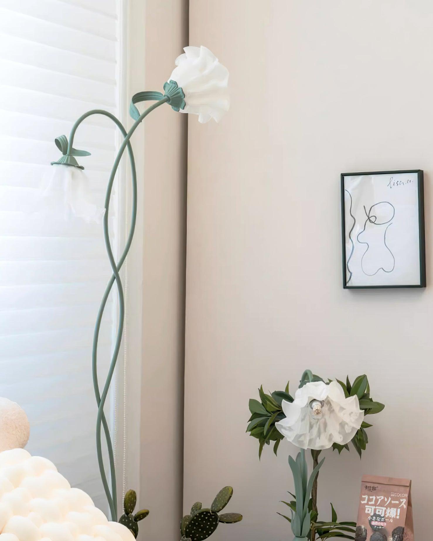 Bloomora | Kwitnąca designerska lampa podłogowa