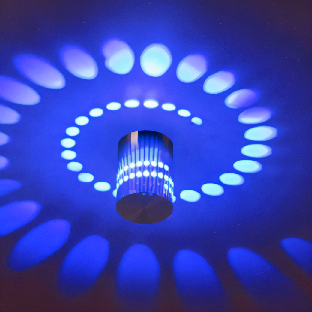 Spirava | Kinkiet LED z efektem spirali