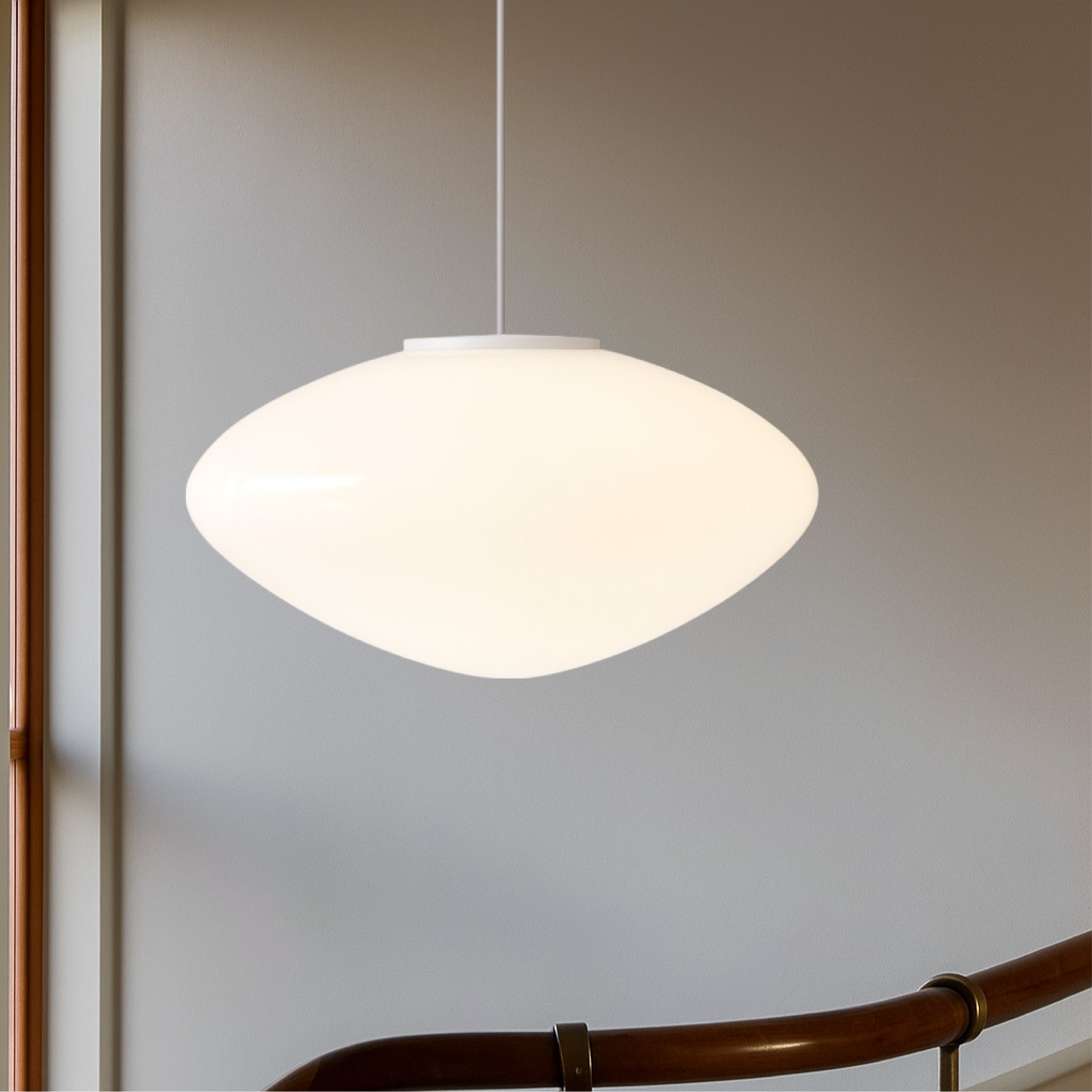 Solira | Organiczna szklana lampa wisząca